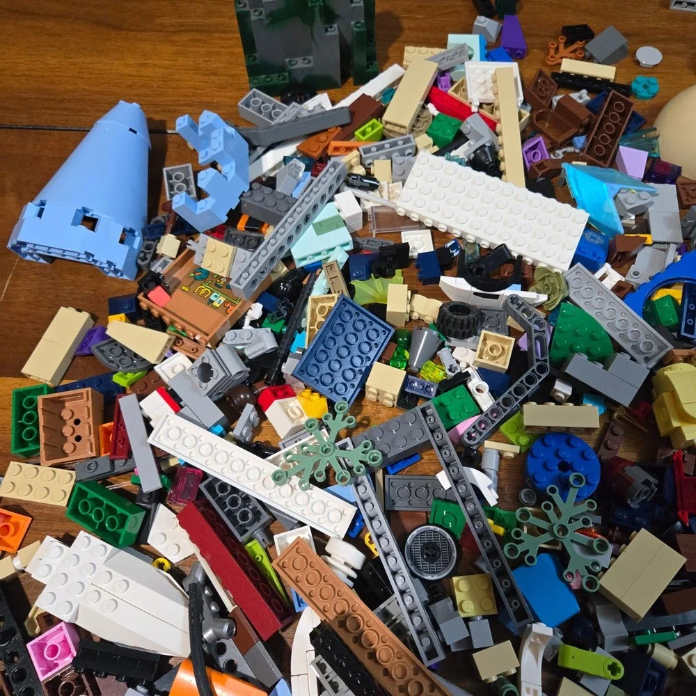 Lego Bulk Lot Mixed Bricks Technic Specialized Pieces City Space MOC Parts